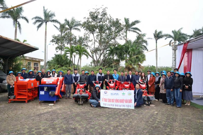 농촌진흥청, 한국산 농기계 베트남에 제공 ‘땅콩 생산성’ 높인다.